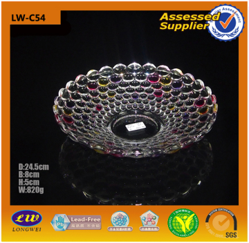 2014 Newly Glass Plate Fruit Plate (LW-54)