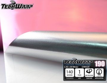 Teckwap Newstyling Fastest Delivery Pink Mirror Chrome Vinyl