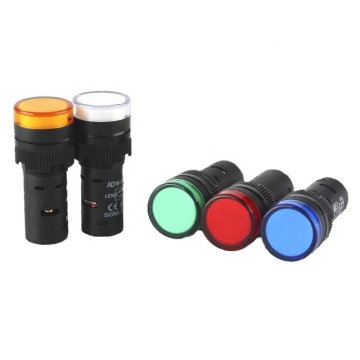 AD16-16C Signal Indicator LED: 12V/24V/220V/380V Red, Yellow, and Green Power Lights