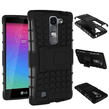 PC TPU Hybrid Shockproof Kickstand Case για LG G4 Beat/G4S