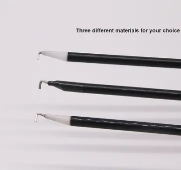 Surgical Laparoscopic Monopolar Electrode Ceramic Hook
