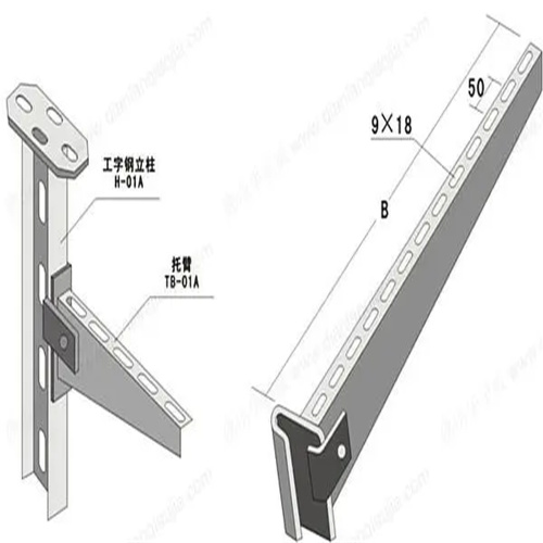 Stainless Hangers Wall-mounted Cable Tray Wall-mounted cable tray hangers Supplier