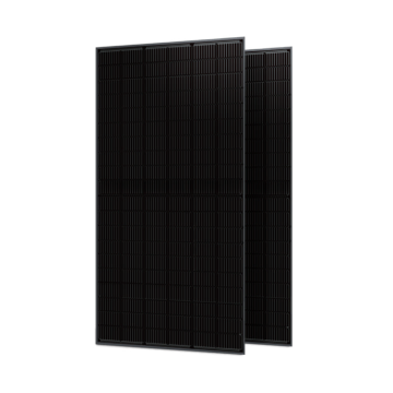 Europe Warehouse: All Black Solar Panels - 450W, 460W, 480W Top Roof Modules