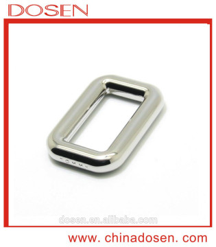 Metal belt buckle for leather bag accessories, Plating shiny nickle free metal belt buckle manufacturer
