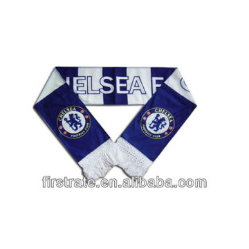 2013 hot selling polyester football scarf FSN24