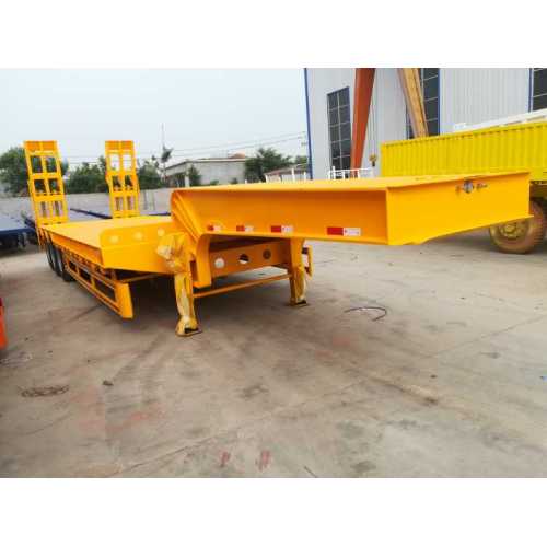 4 Axles Semi Trailer Lowbed Semi Trailer