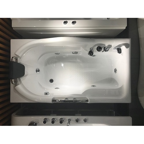 Spa Soaking Tub Small Corner Whirlpool Tub