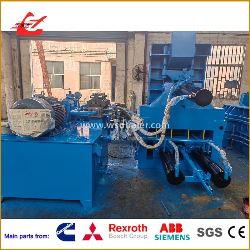 hydraulic metal baler11