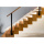 Modern villa stair mono floating wooden stairs