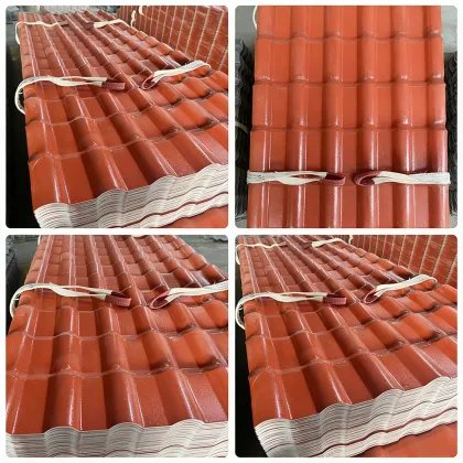 Classic Colonial Style Synthetic Roof Tiles for Cultural Landscapes