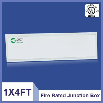 fire rated junction box white trim 5 yeas warranty LED flat panel