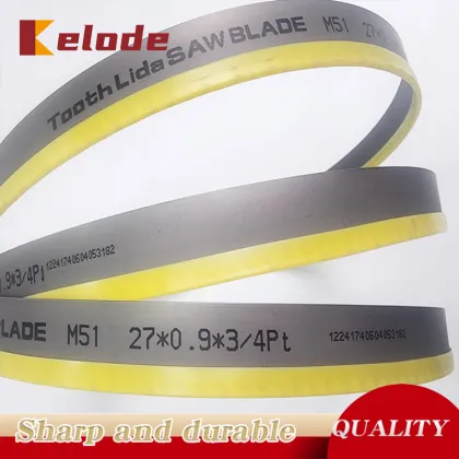 Bimetallic band saw blade Toothed Lida