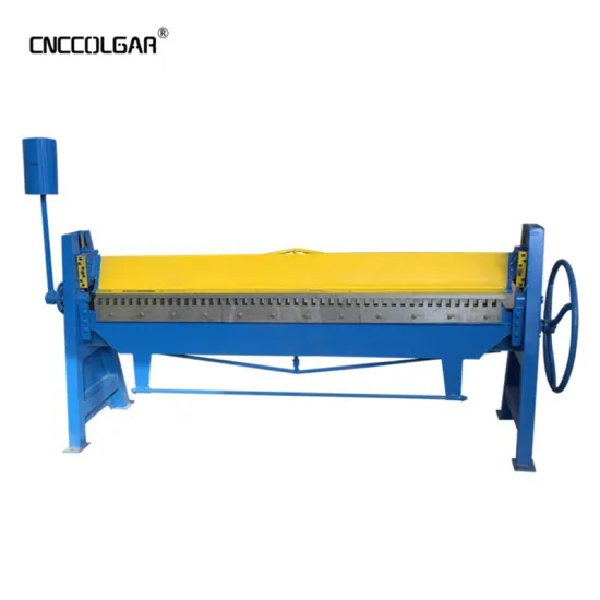 Manual Metal Folding and Bending Machine for Duct Fabrication