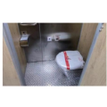 Fire emergency toilet vehicle