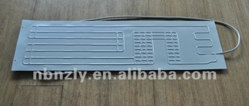Aluminum refrigerator evaporator with Capillary