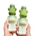 Bear shaped juice milk tea PET plastic bottle