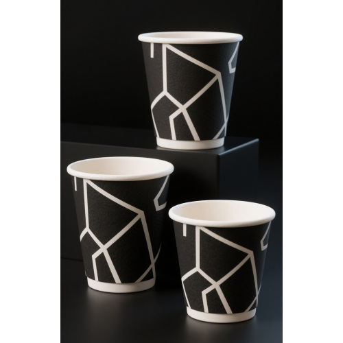 Paper cup for hot drinks