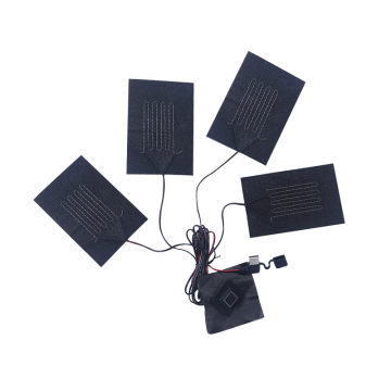 MLAZ947 4-in-1 5V USB Power Waterproof Infrared Heating Element for Jackets and Clothing
