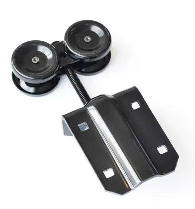 Heavy barn door hardware barn door set