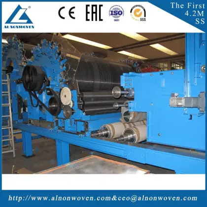 New condition ALSL-3300 carding machine fiber carding machine