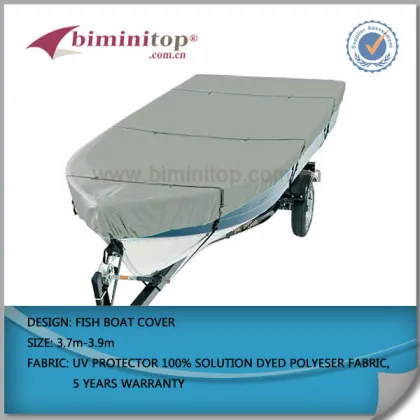 5years no color fading plastic boat cover