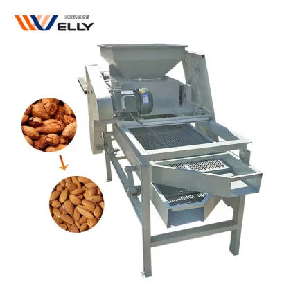 Walnut Peeling Machine & Almond Nut Cracker: Small Almond Peeling Machine