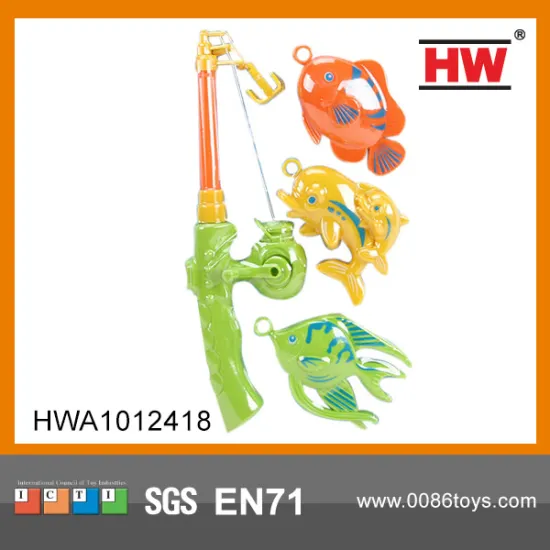 Plastic Magnetic Toy Fishing Toy Kid Game Interactive