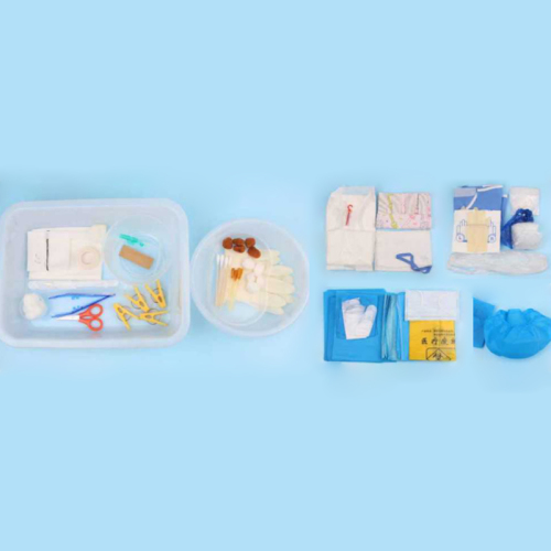 Kit Penghantaran Steril Sekali Pakai untuk Hospital