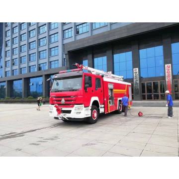 18m Howo Water Tower Fire Truck