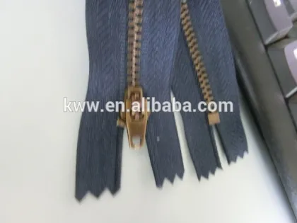 YG jeans zipper close end 4.5# & YG Sliders