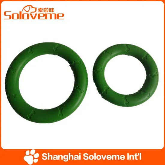 Eco-friendly Pet Rubber Ring Form Toys Dog Safe Toy Products