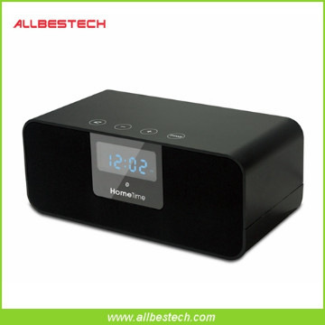 Portable Mobile Speaker/Bluetooth Handsfree/Alarm Clock Radio