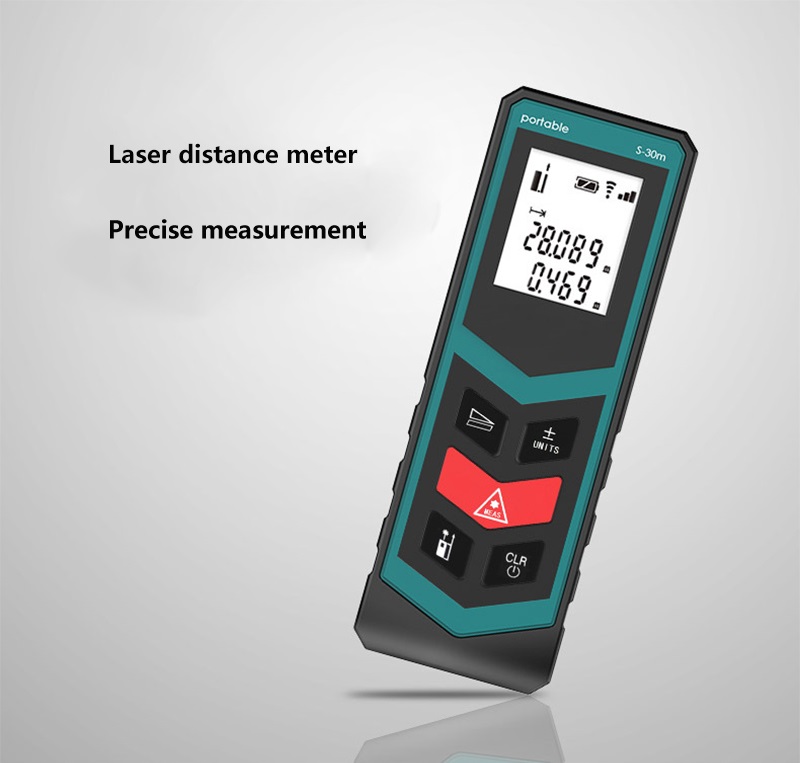 30m Laser Distance Meter 100 ft 