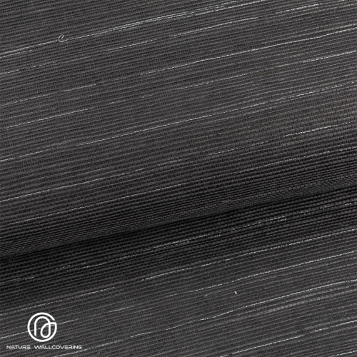 ديب رمادي فضي موضوع السيزال ورق جدران الفن