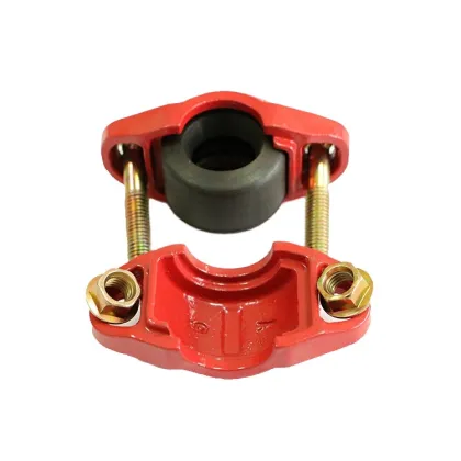 4-inch DN114 Grooved Coupling Rigid Flexible Pipe Fitting with Victaulic License