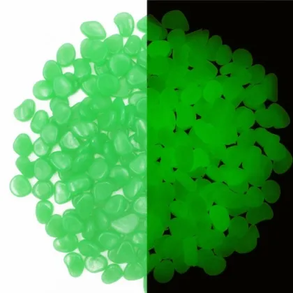 Garden Glass Pebbles / glowing Pebbles For Decoration