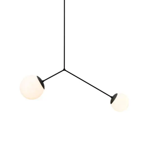 INSHINE 2 Bulb Simple Hanging Pendant Light