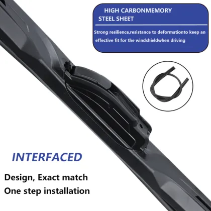 HUOYE Wiper blade with spray nozzle wholesale wiper blades