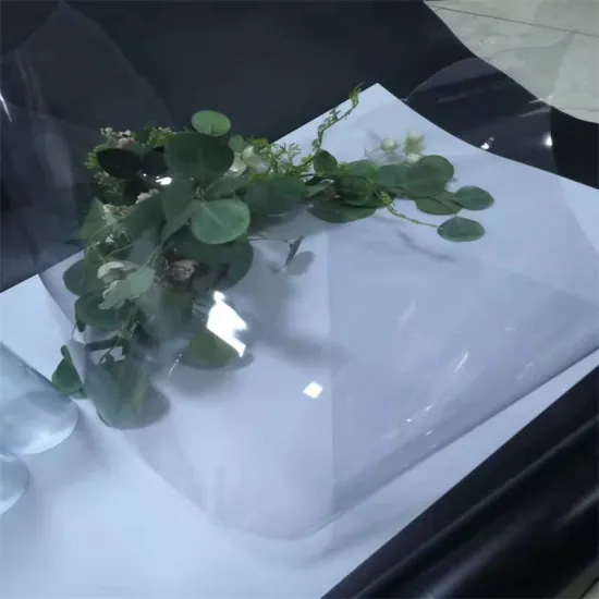 Clear Rigid PVC film roll for Blister Packing