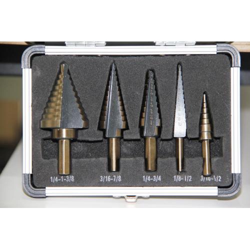 HSS 5PCS step drill bit