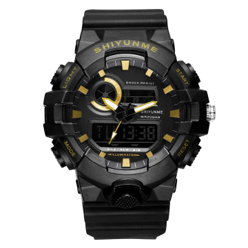 Low Price 3 ATM Water Resistant Dual Time Teenager Watches with Chinese Movement