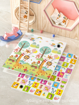 Round Soft Cotton Baby Crawling floor carpet Washable
