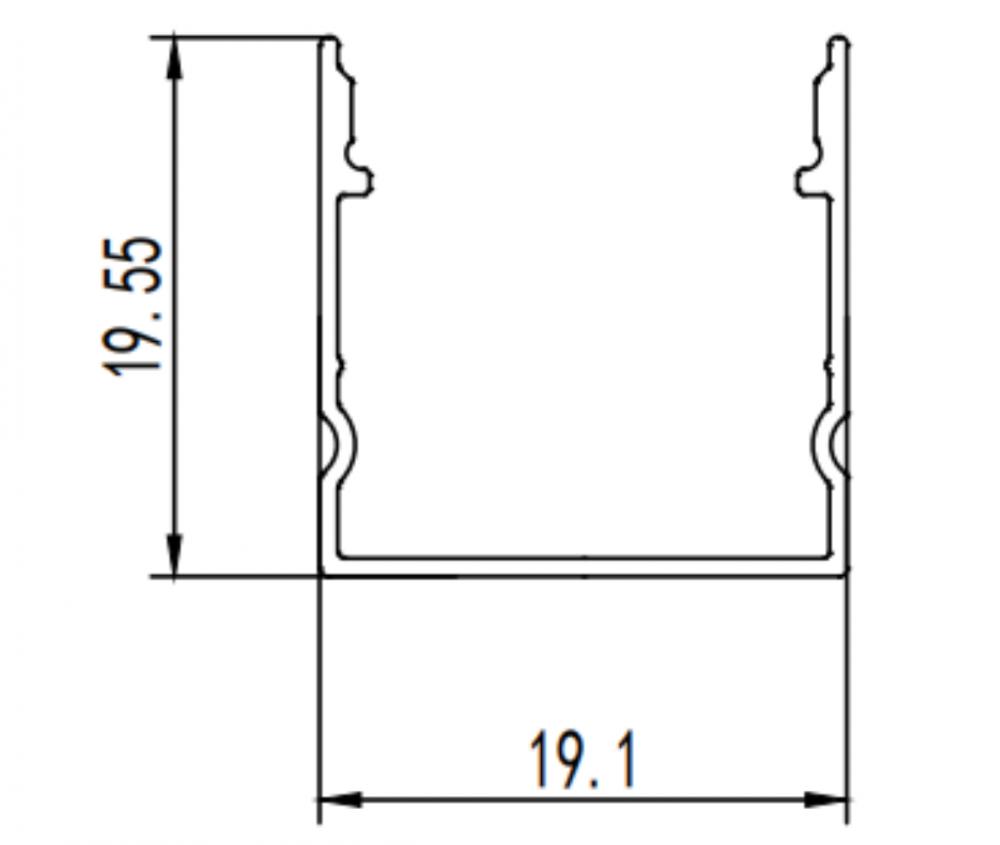 Benutzerdefinierte Aluminium -Extrusionsformen für LED -Panel -Licht