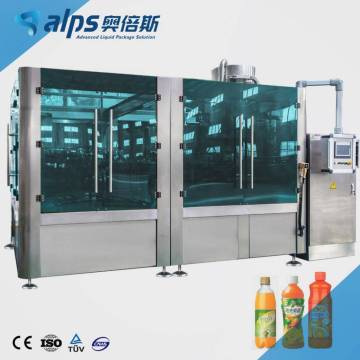 Fruit Juice Glass Bottle Hot Filling Production Machine