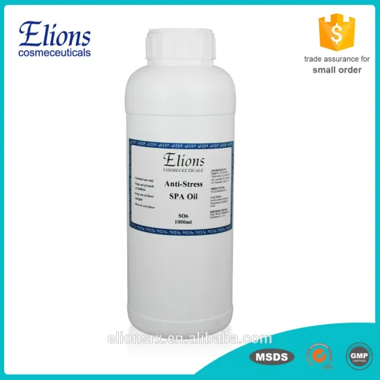 Private Label Anti Stress Spa Massage Oil