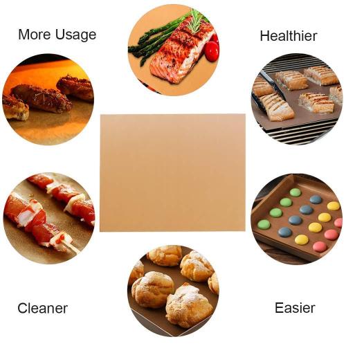 Ptfe Bbq Mat Reusable Nonstick Ptfe BBQ Grill Mat Factory