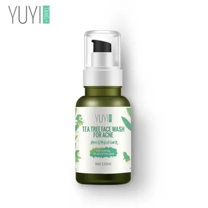 Tea tree anti-acne facial cleanser