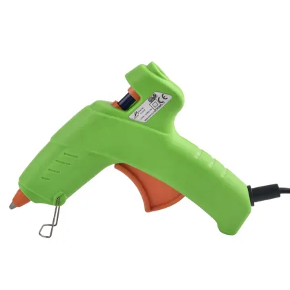Factory Direct Green Hot-Melt Glue Guns with Glue Sticks - 10W