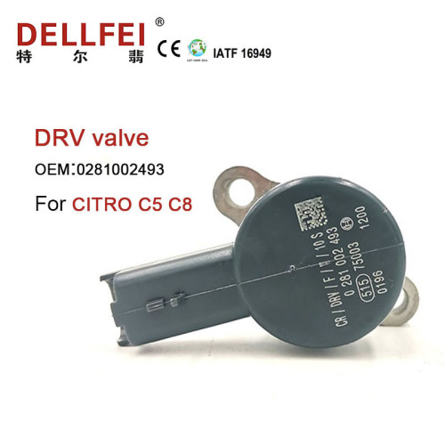 DRV solenoid valve Common rail pressure regulator DRV valve 0281002493 Manufactory