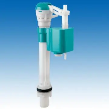Bottom fill valve for abs flushing cisterns